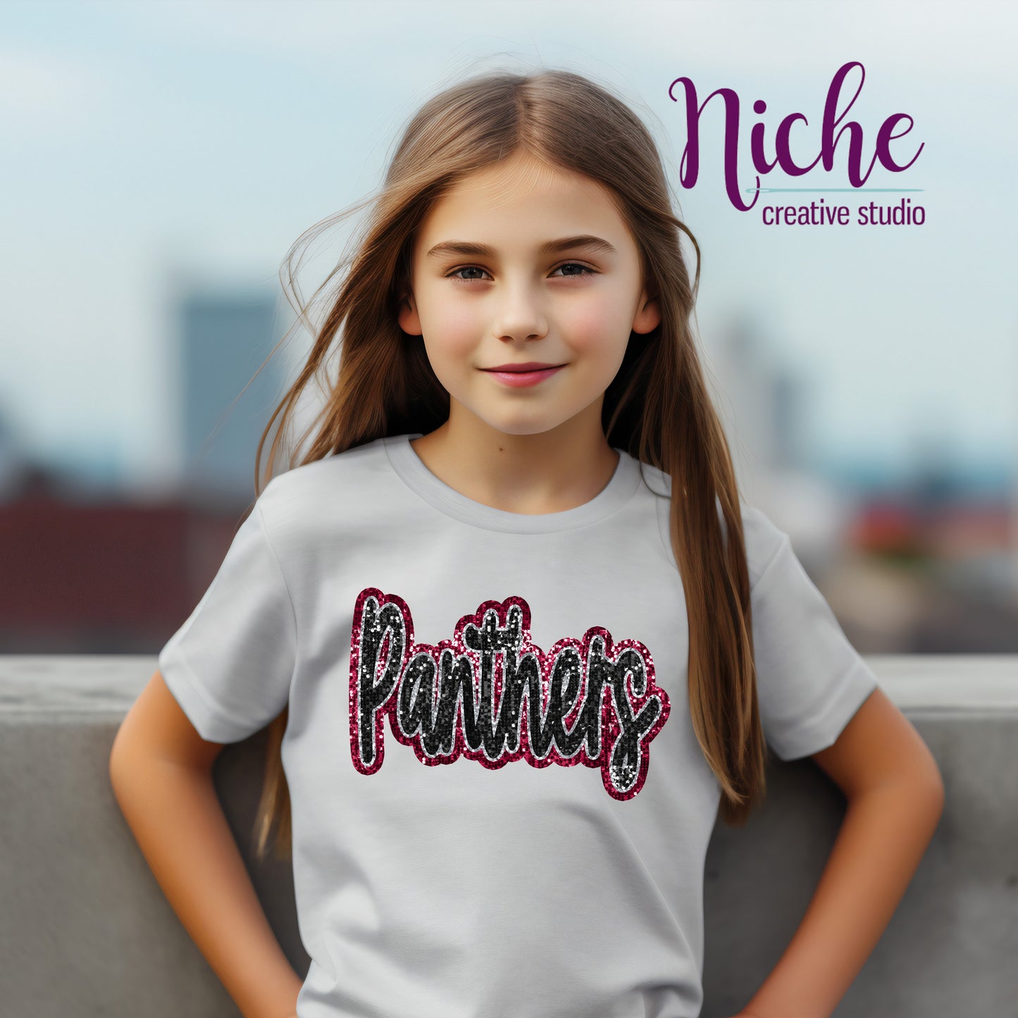 -MER5631 Merryville Panthers Decal