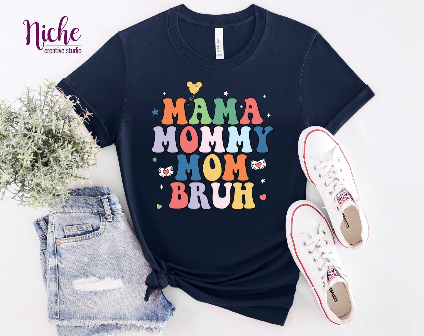 -MOM1664 Mama Mommy Mom Bruh Decal