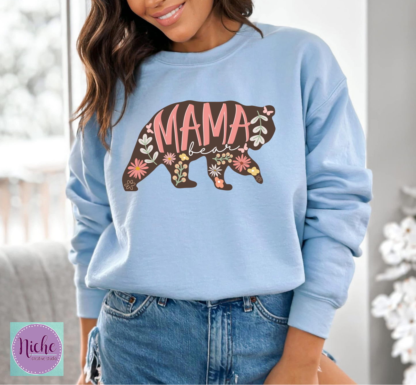 -MOM5180 Mama Bear Decal