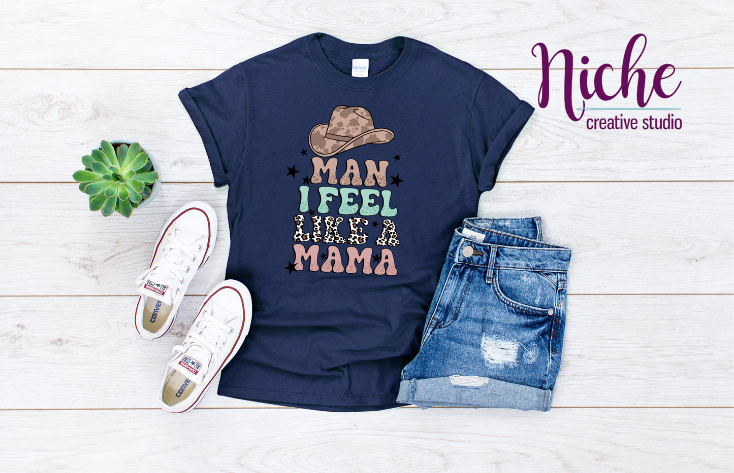 -MOM614 Feel Like a Mama Decal