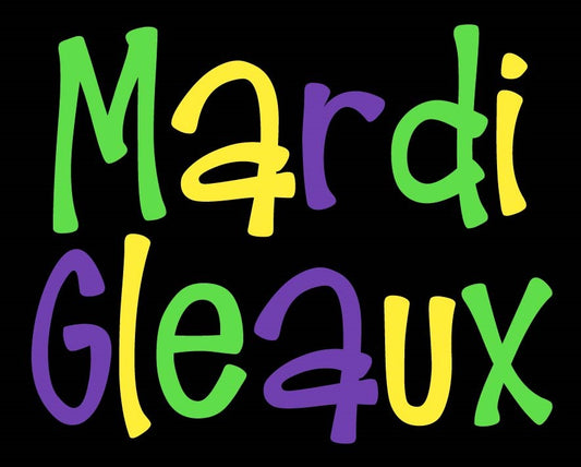 # Mardi Gleaux Neon Shirt