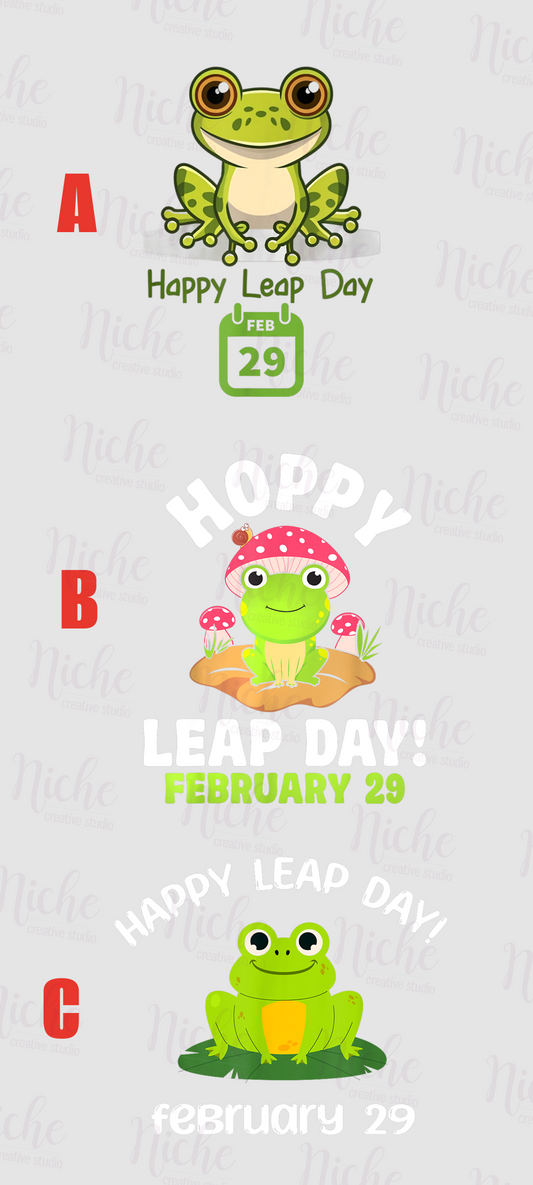 -OTH1660 Happy Leap Day Decal