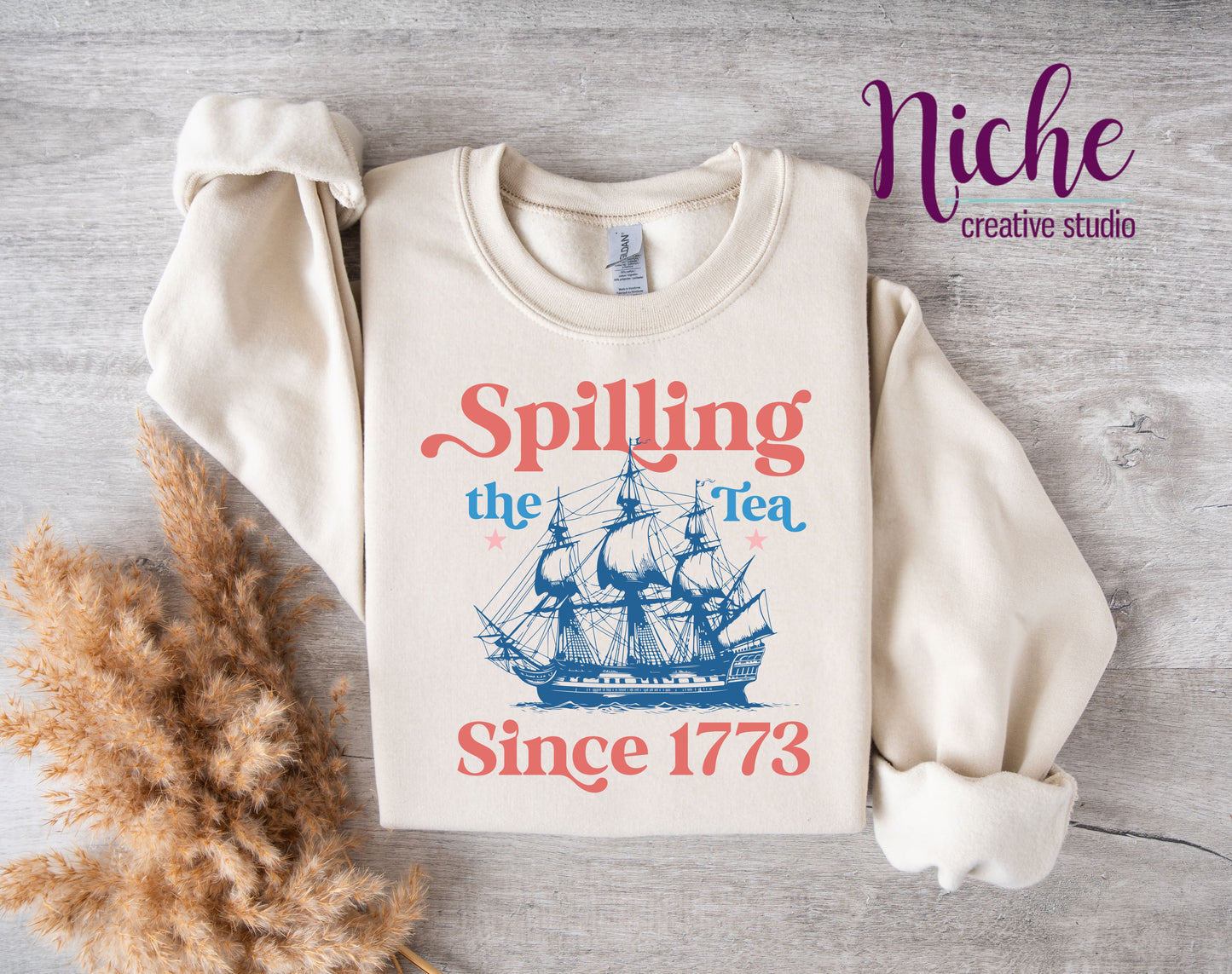 -OTH5379 Spilling The Tea Since 1773 Decal