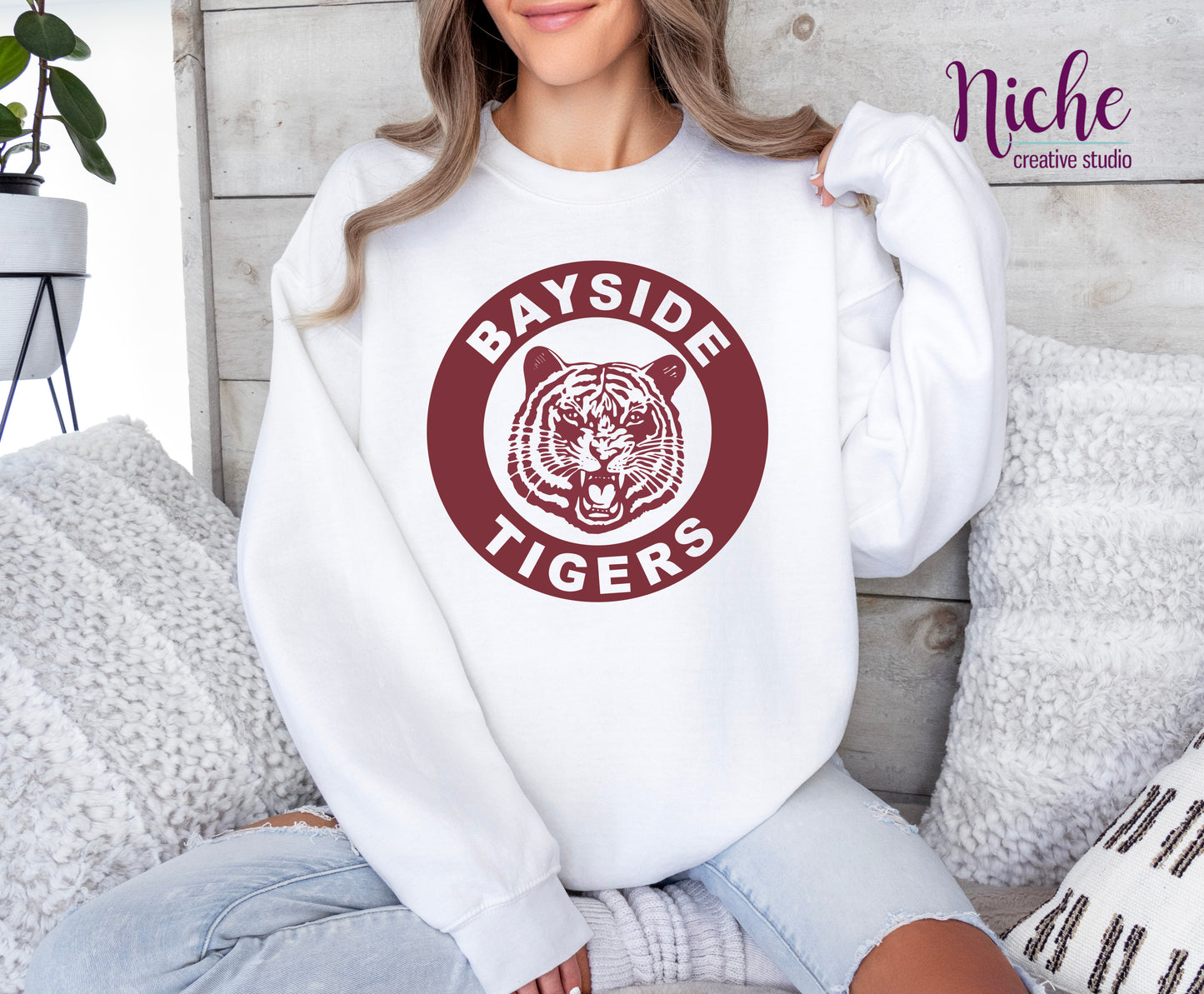 -OTH8088 Bayside Tigers Decal