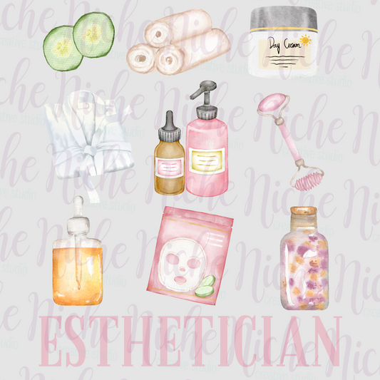 -OTH8232 Esthetician Decal