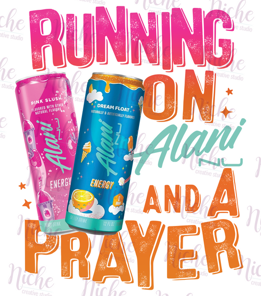 -OTH8234 Running On a Prayer Decal