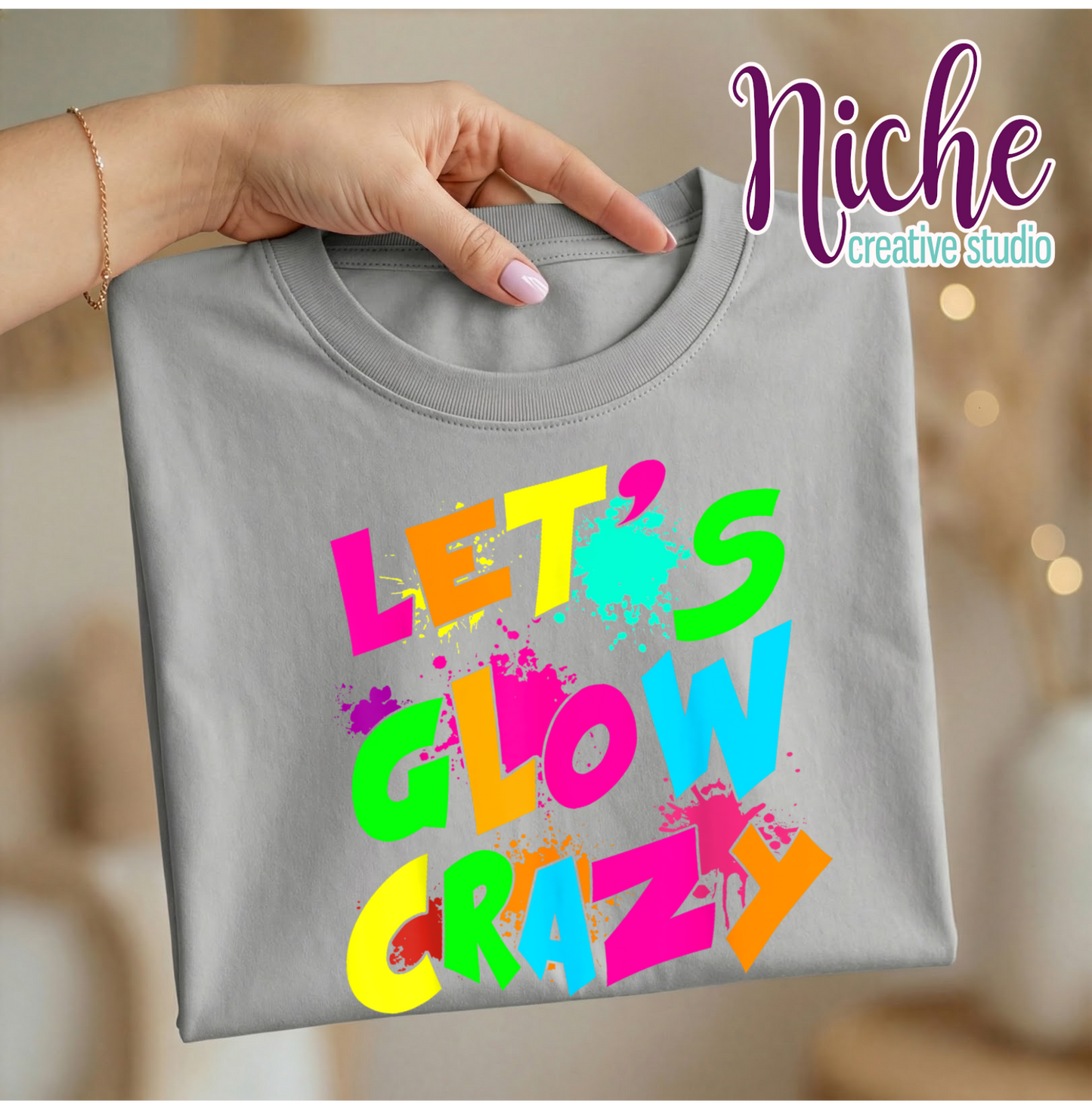 -OTH8613 Let's Glow Decal