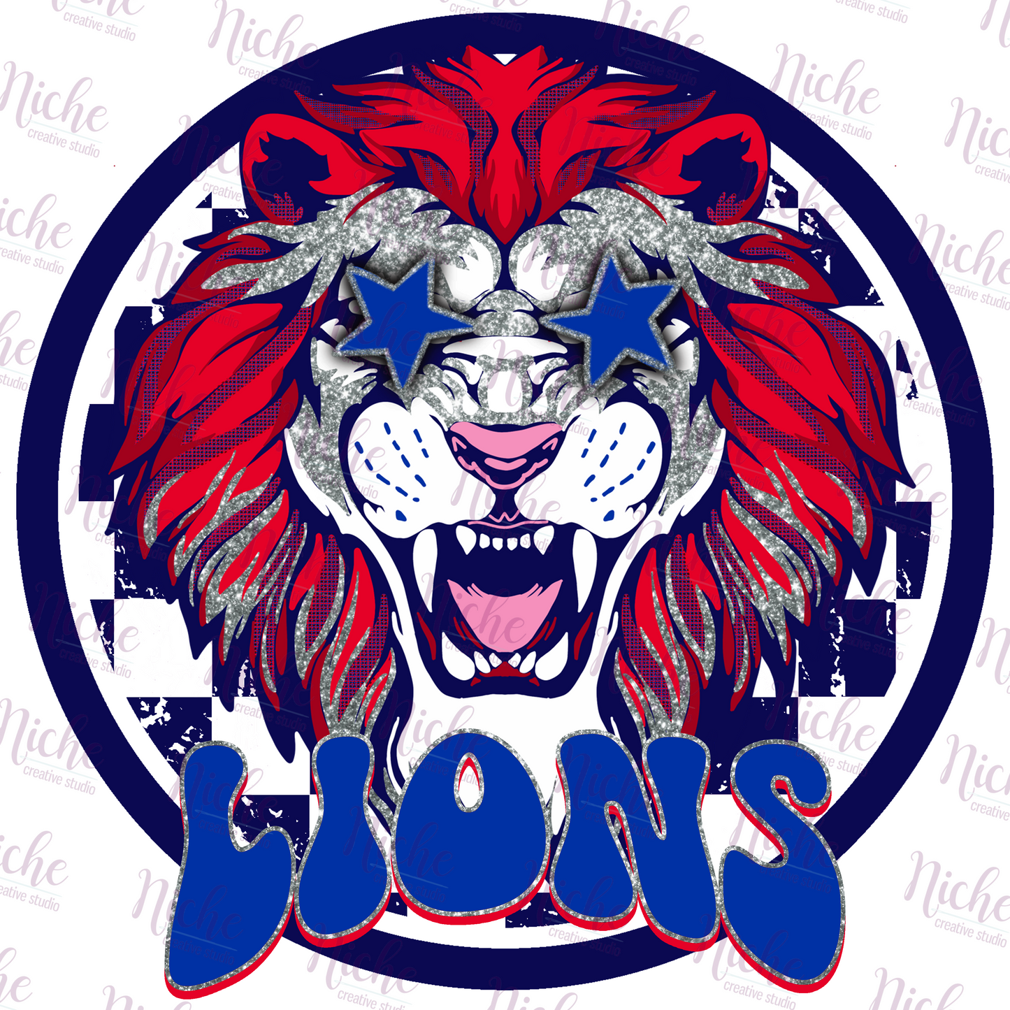 - PREP020 Lions Preppy Decal