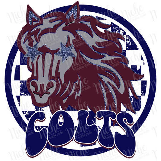 - PREP616 Colts Preppy Decal
