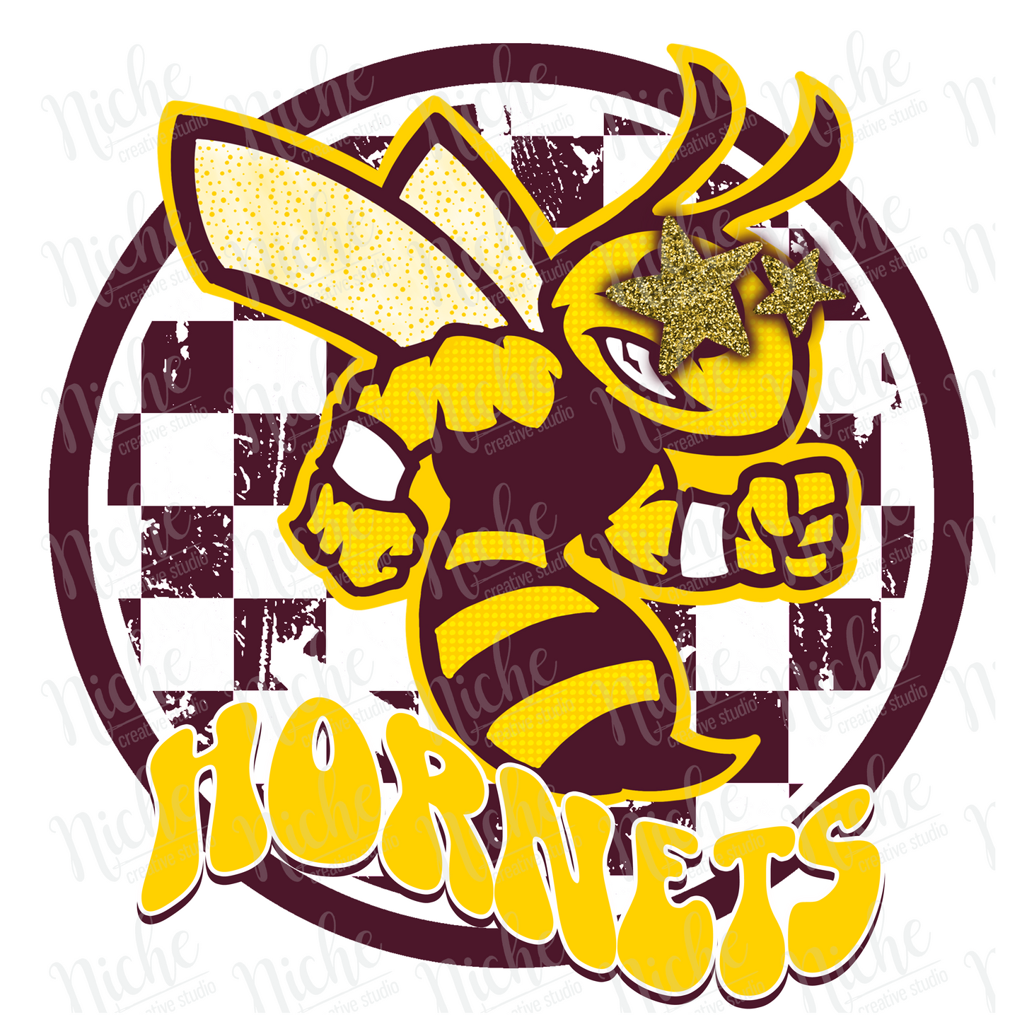 - PREP617 Hornets Maroon Decal