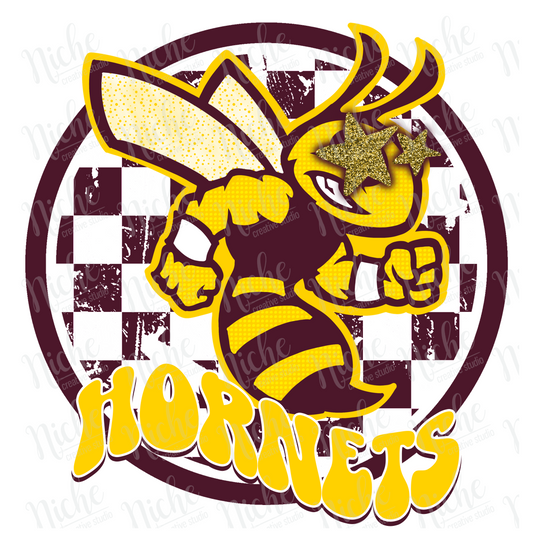 - PREP617 Hornets Maroon Decal