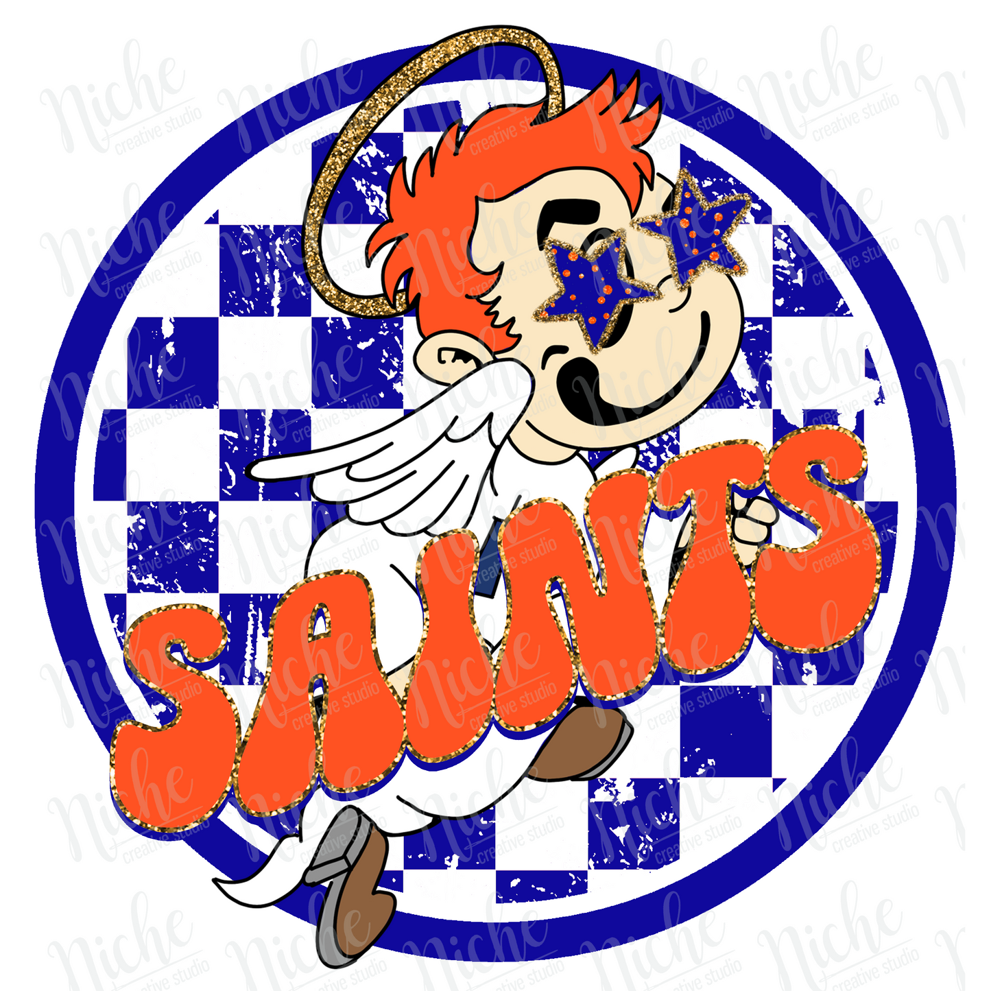 - PREP623 Saints Preppy Decal