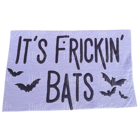 Frickin' Bats Halloween Puff Decal