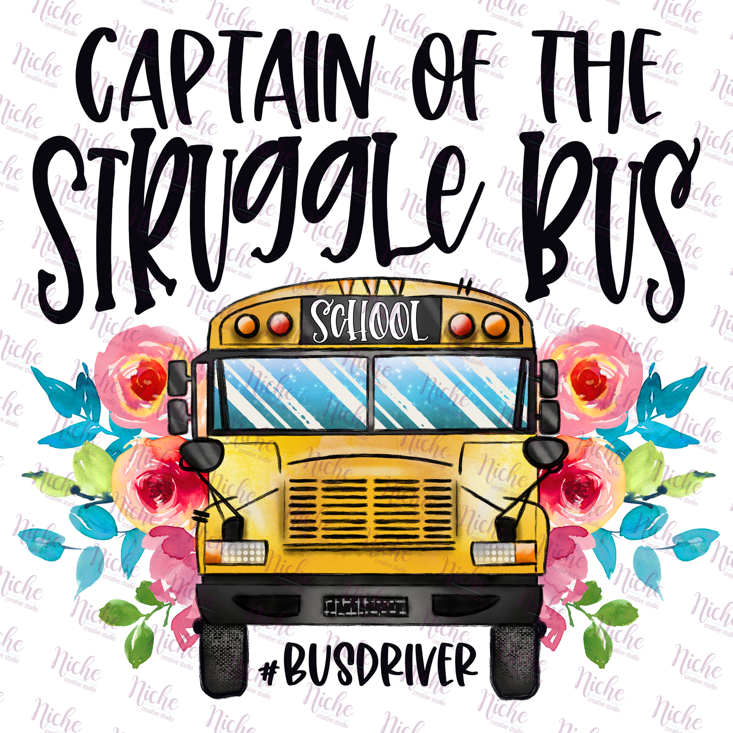 - SCH144 Struggle Bus Driver Decal