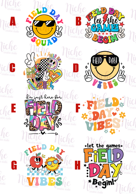 -SCH1771 Field Day Decal