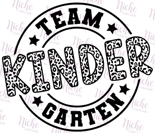 - SCH509 Kindergarten Decal