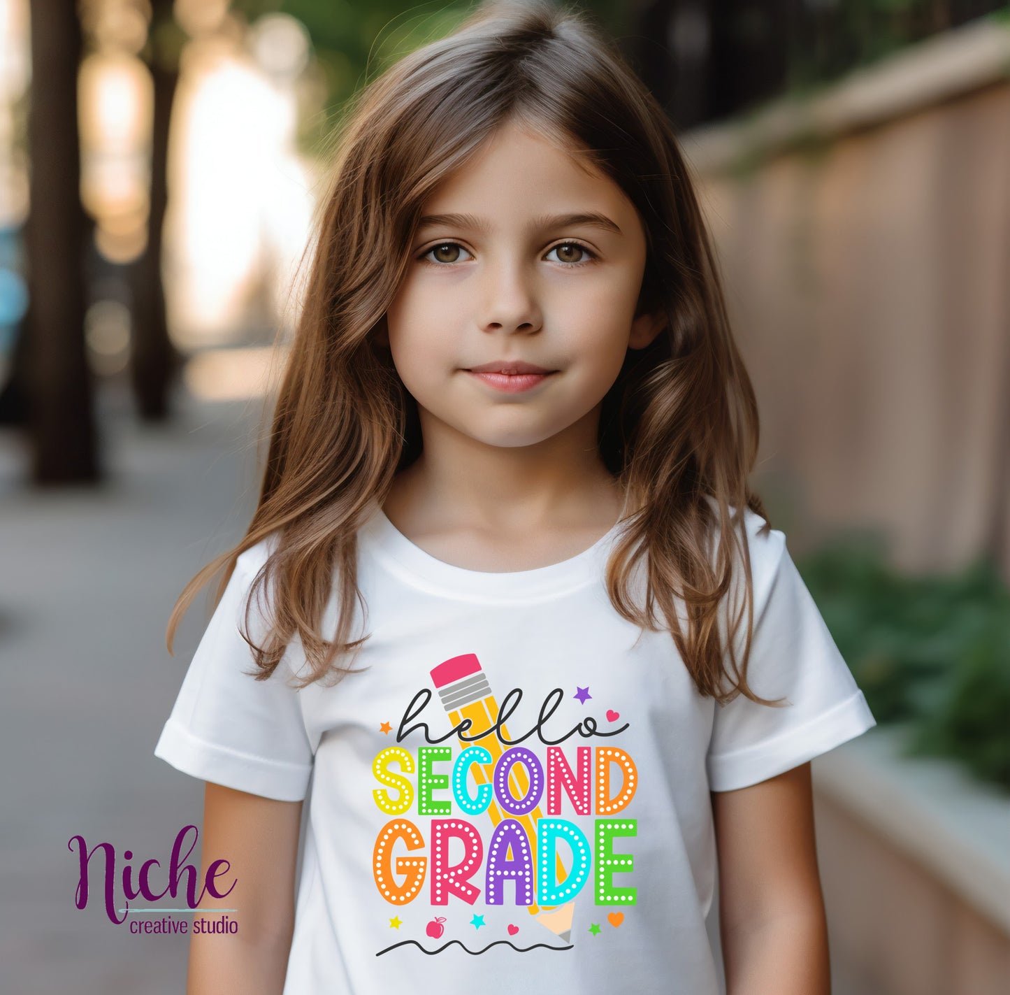 -SCH5134 Hello Second Grade Decal