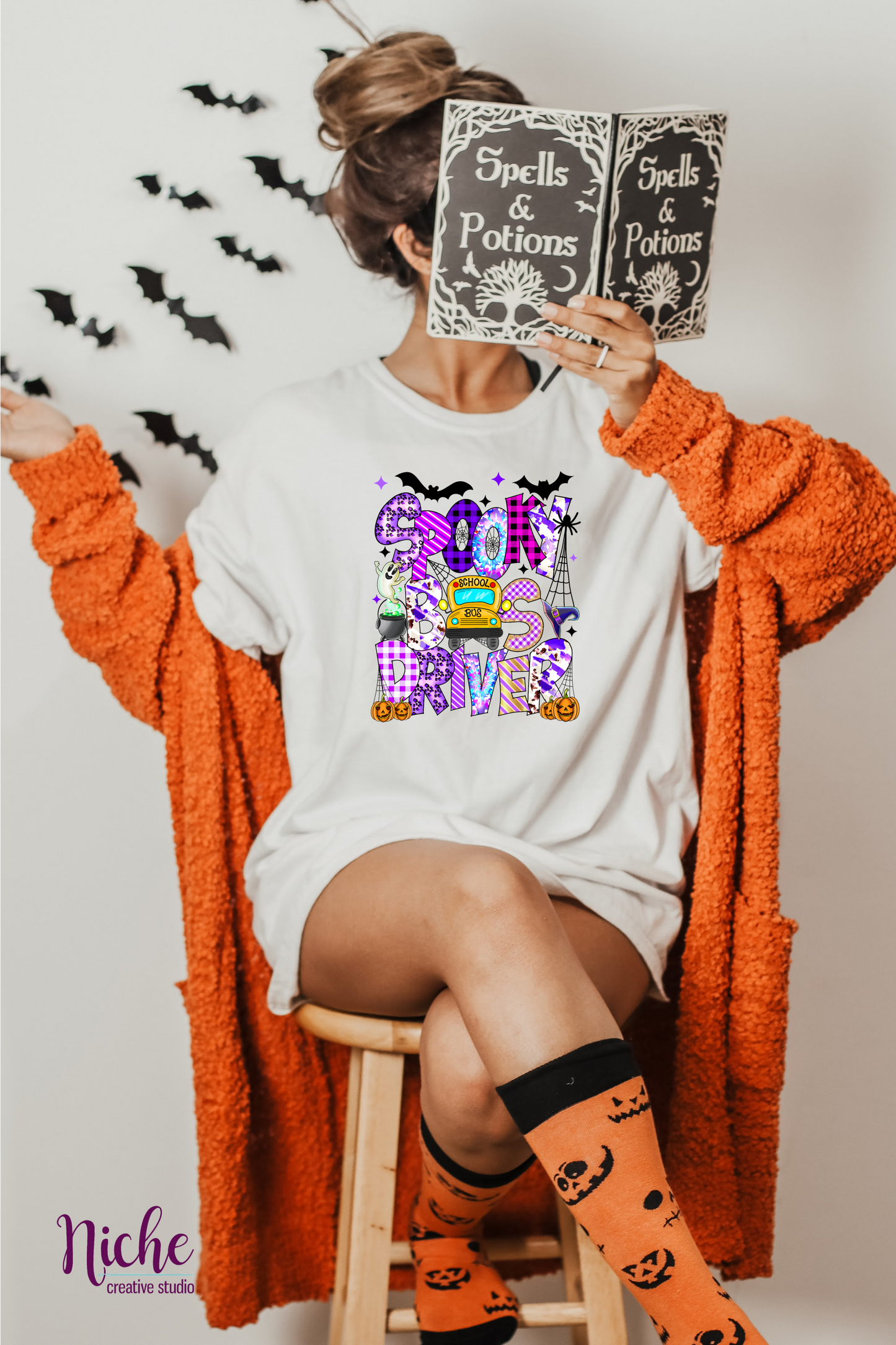 -SCH791 Spooky Bus Driver Decal