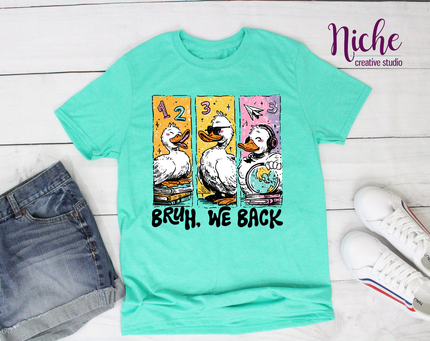 -SCH8226 Silly Goose Bruh, We Back Decal