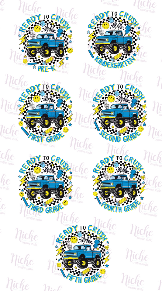 -SCH8243 Monster Truck Decal