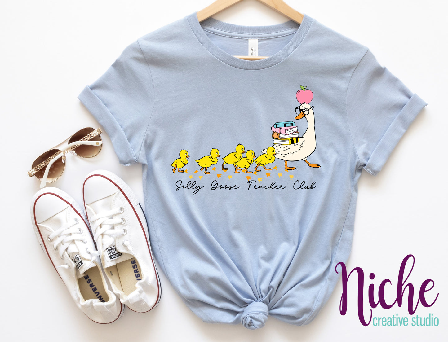 -SCH8270 Silly Goose Teacher Club Decal