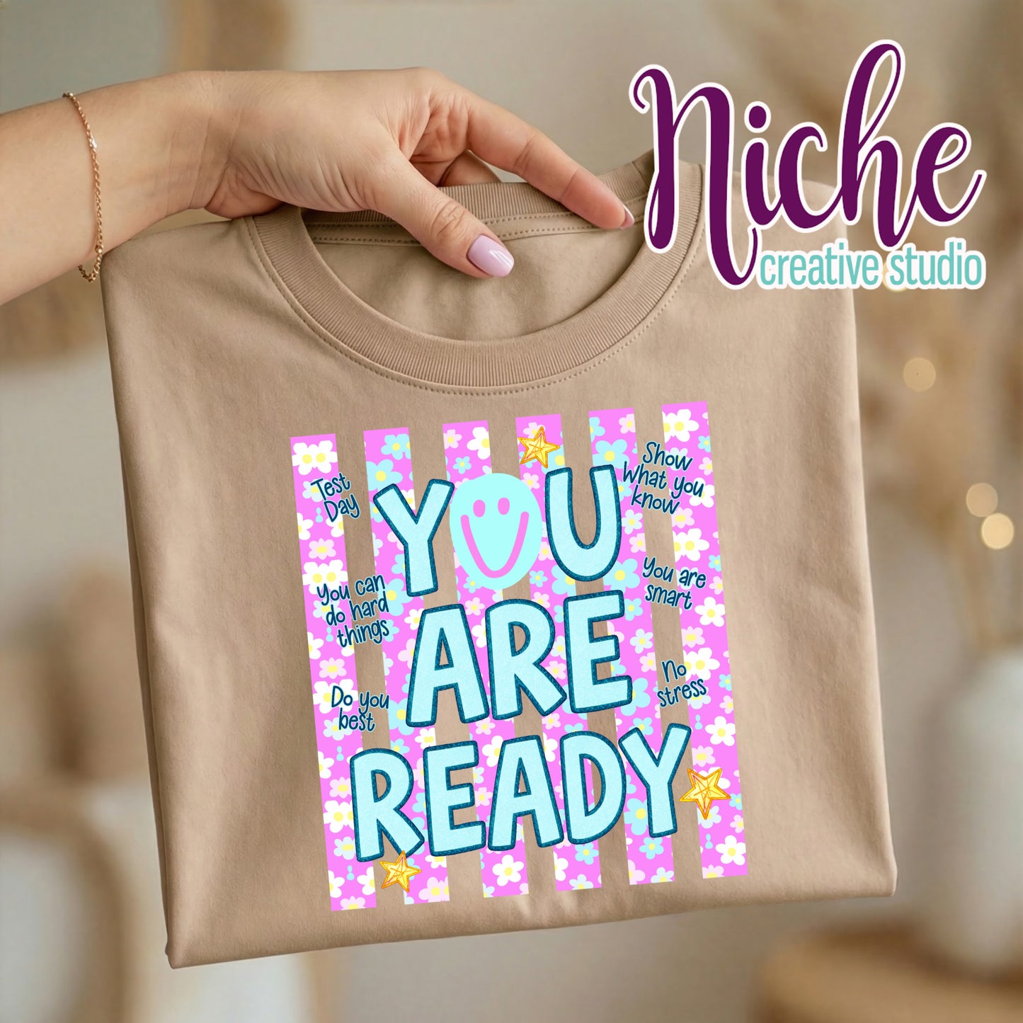 -SCH8705 You Are Ready Girly Decal