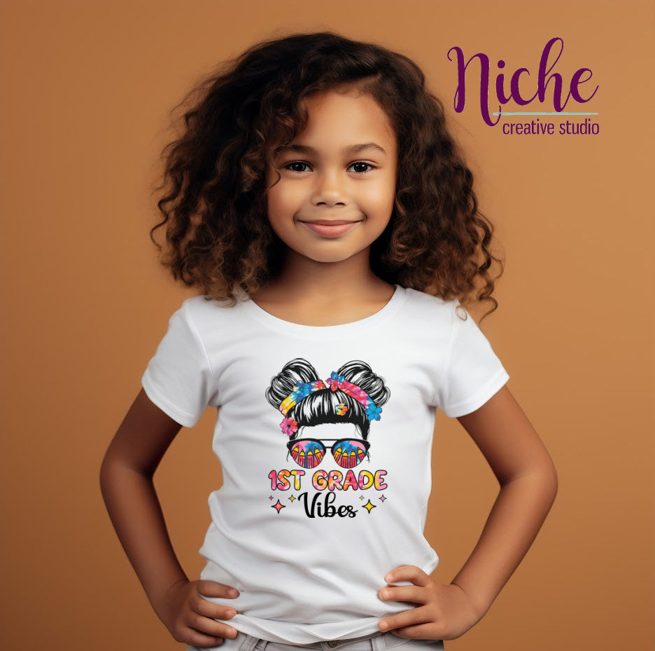 -SCH915 Messy Bun Vibes Decal