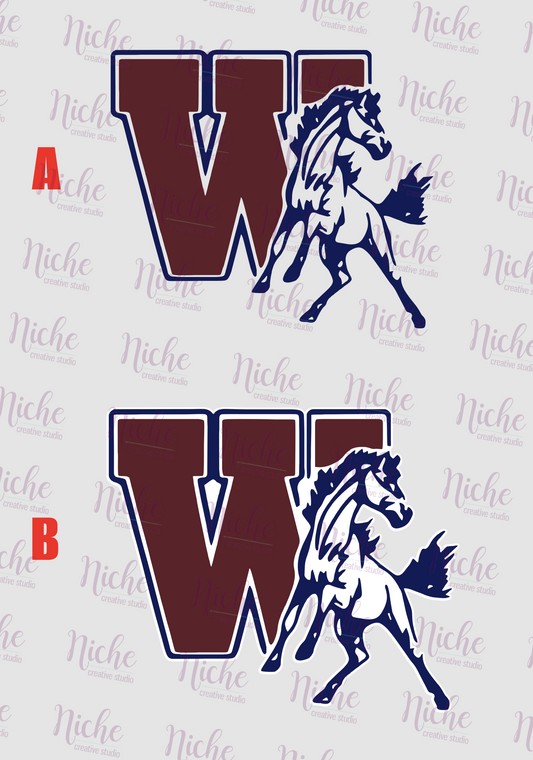 -SJW1435 SJ Welsh Colts Decal