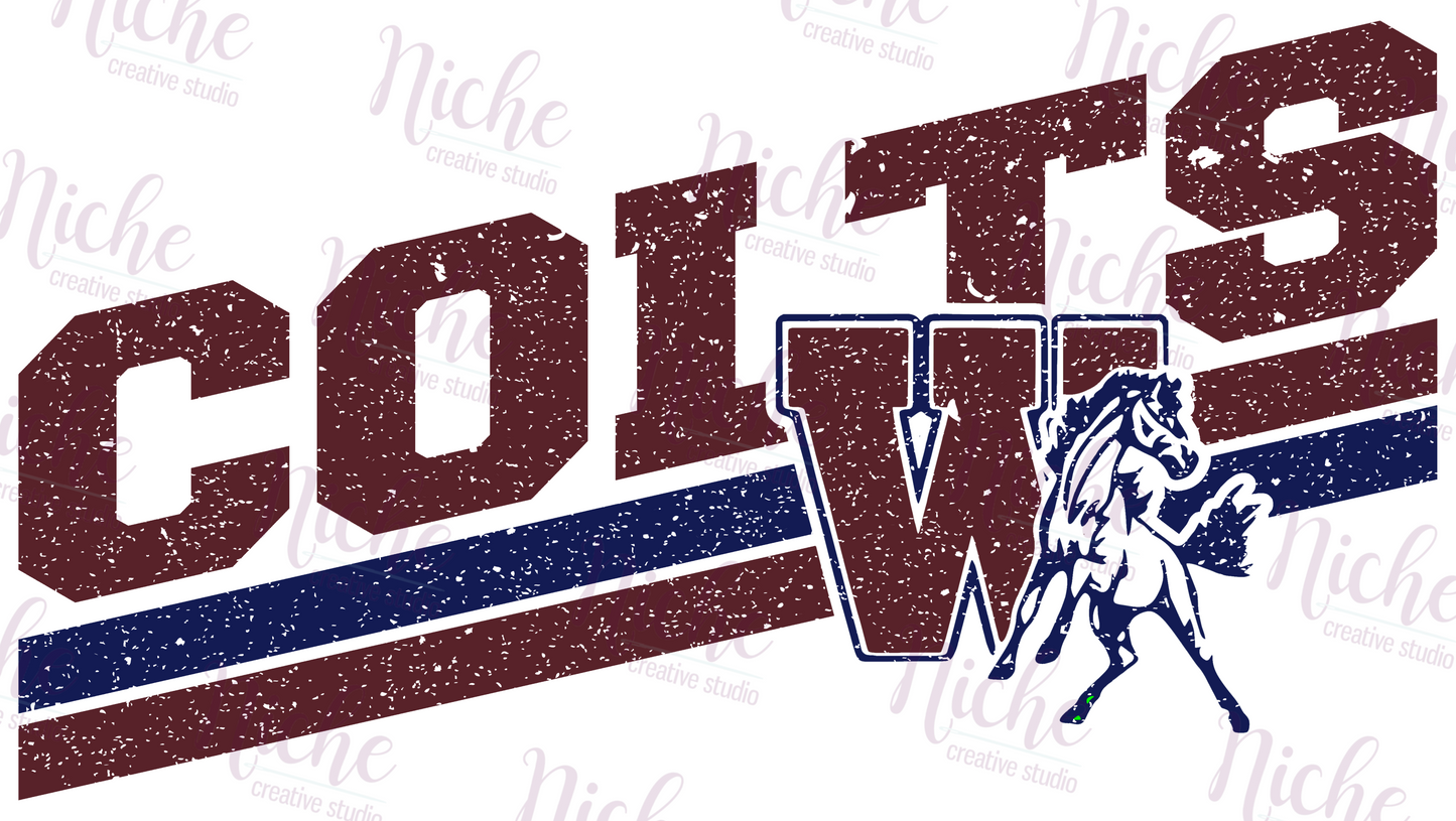 -SJW1909 SJ Welsh Colts Decal