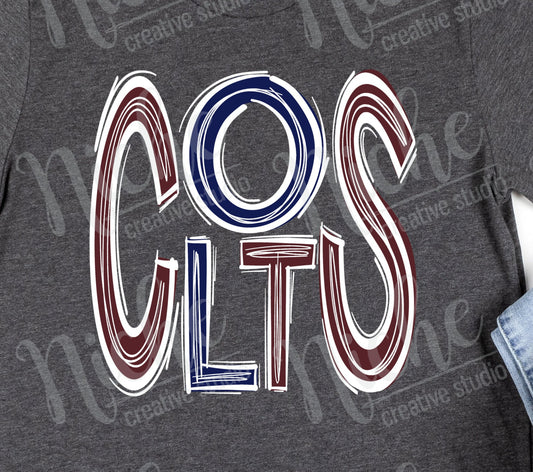 -SJW1938 colts Doodle Decal