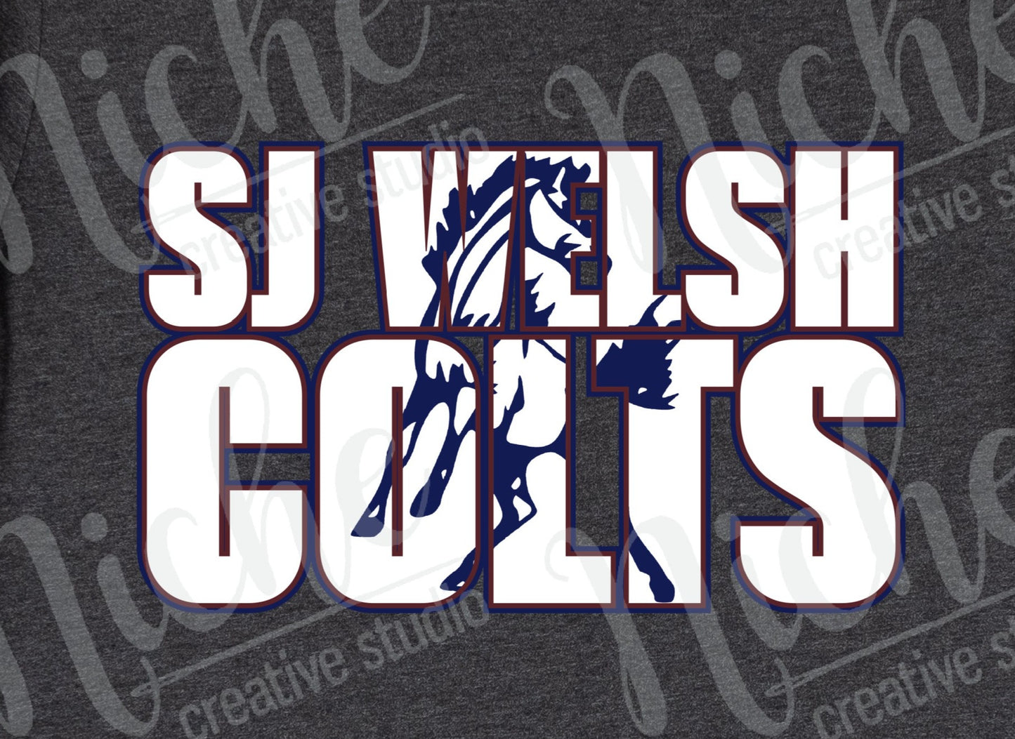 -SJW1939 SJ Welsh Colts Knock Out Decal