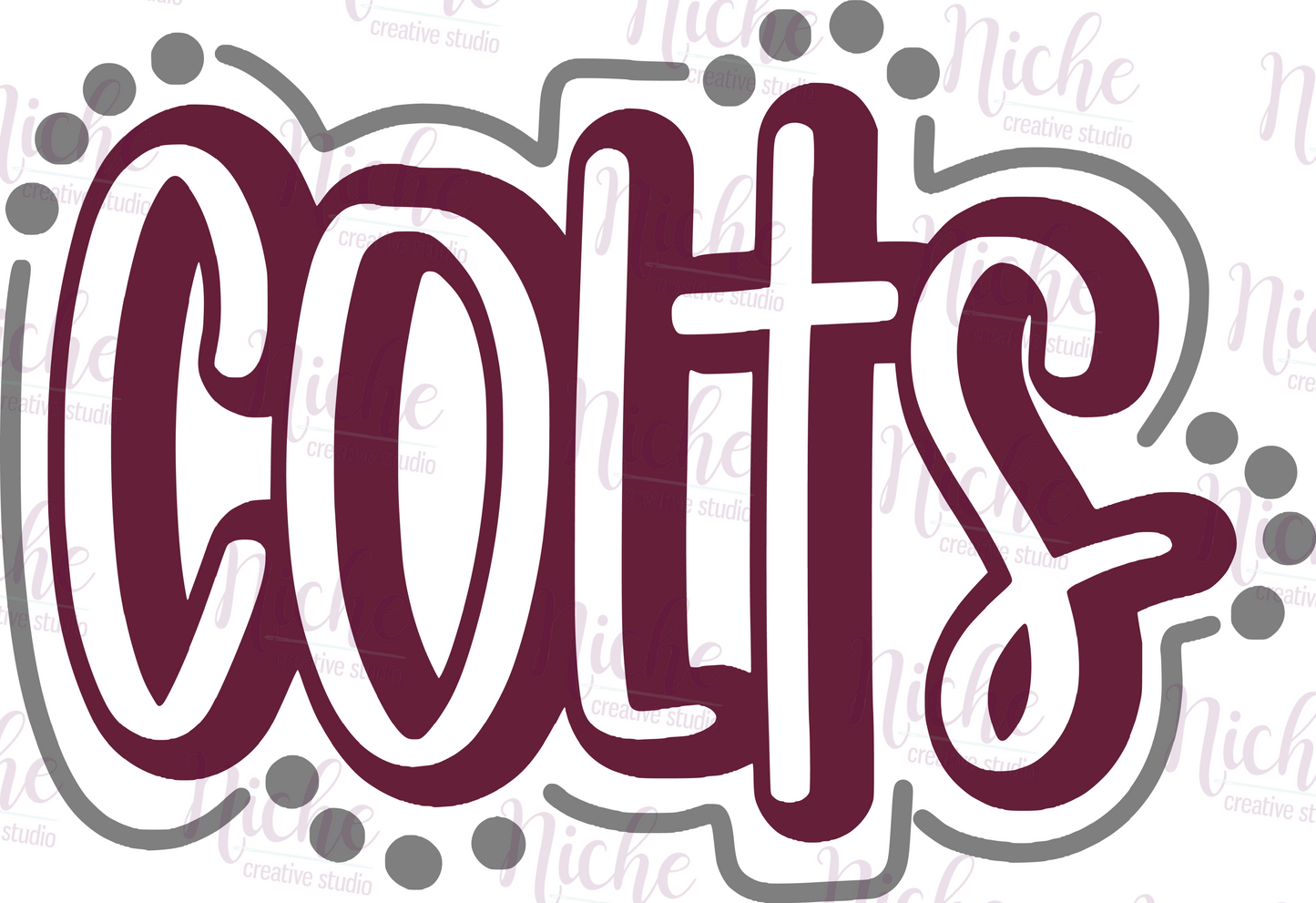 -SJW1980 Colts Decal