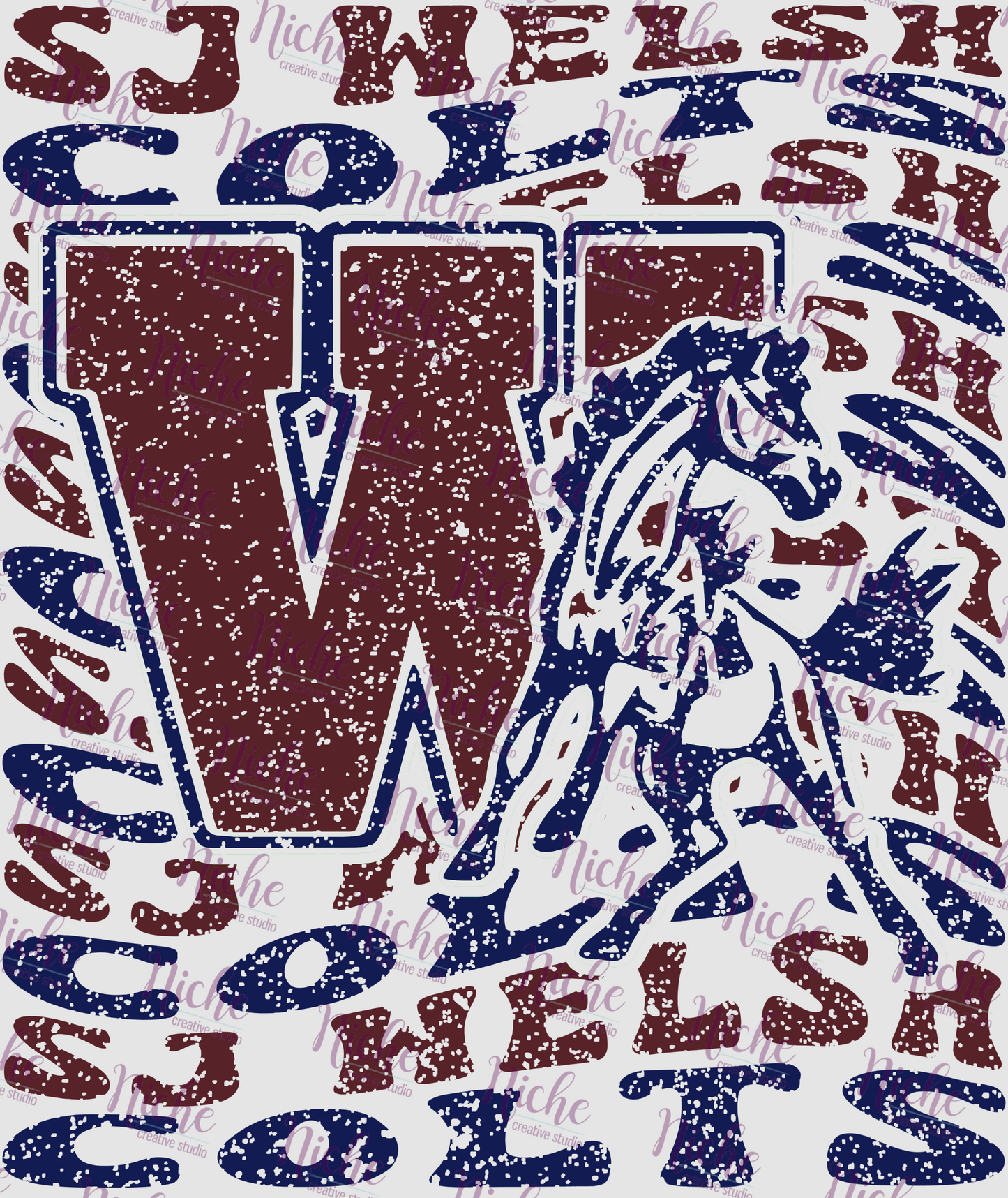 - SJW513 SJ Welsh Colts Distress Decal