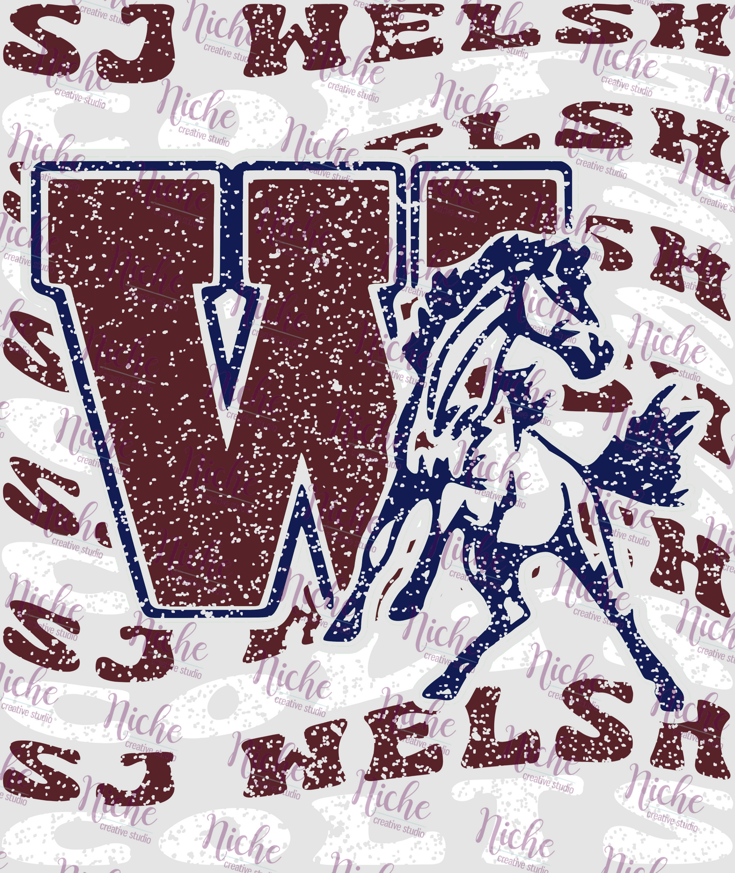 - SJW513 SJ Welsh Colts Distress Decal