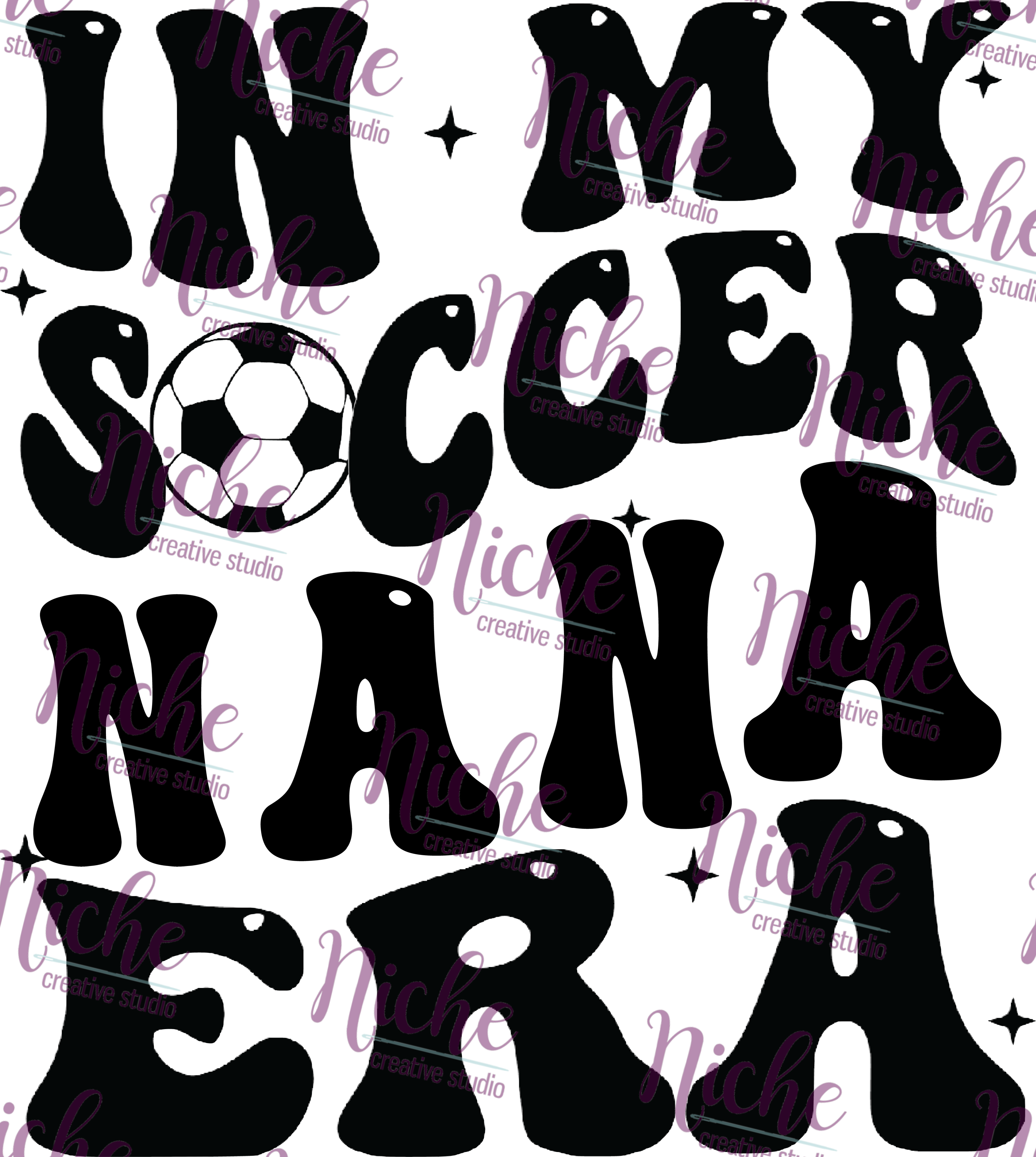 SOC5260 Soccer Nana Era Decal – Niche Creative Studio