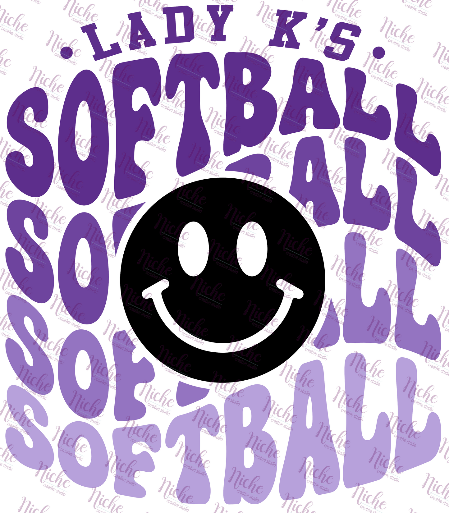 - SOU1093 Softball Decal