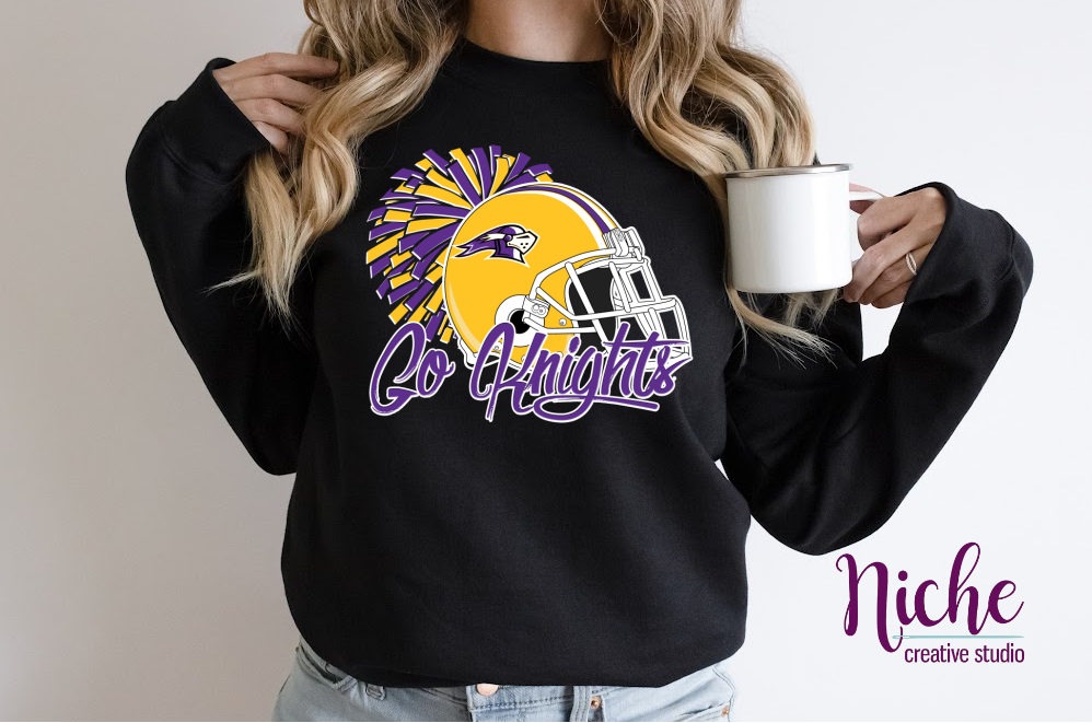 -SOU1942 Go Knights Decal