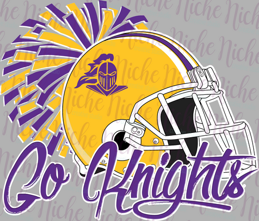 -SOU1942 Go Knights Decal