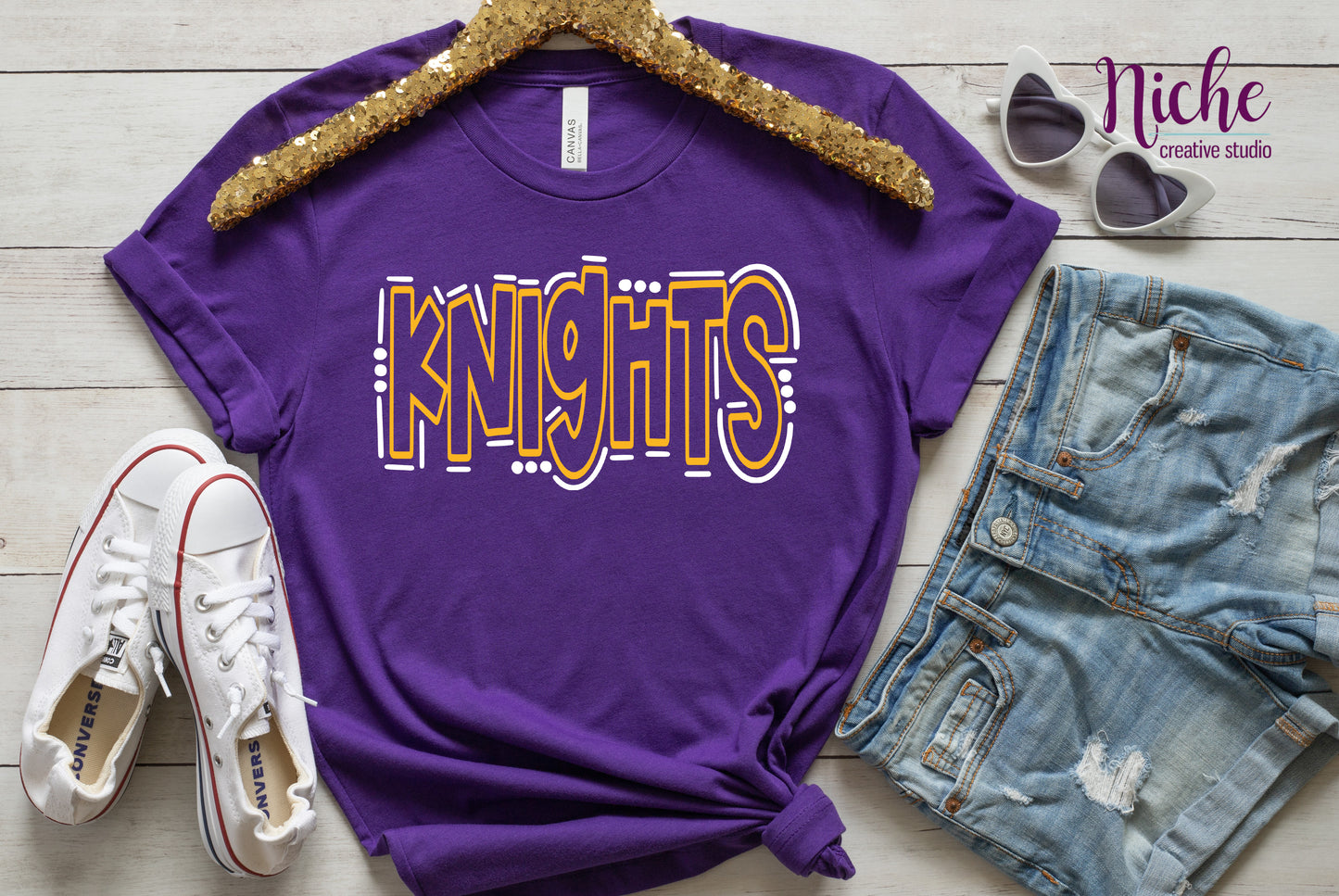 -SOU3045 Knights Doodle Decal