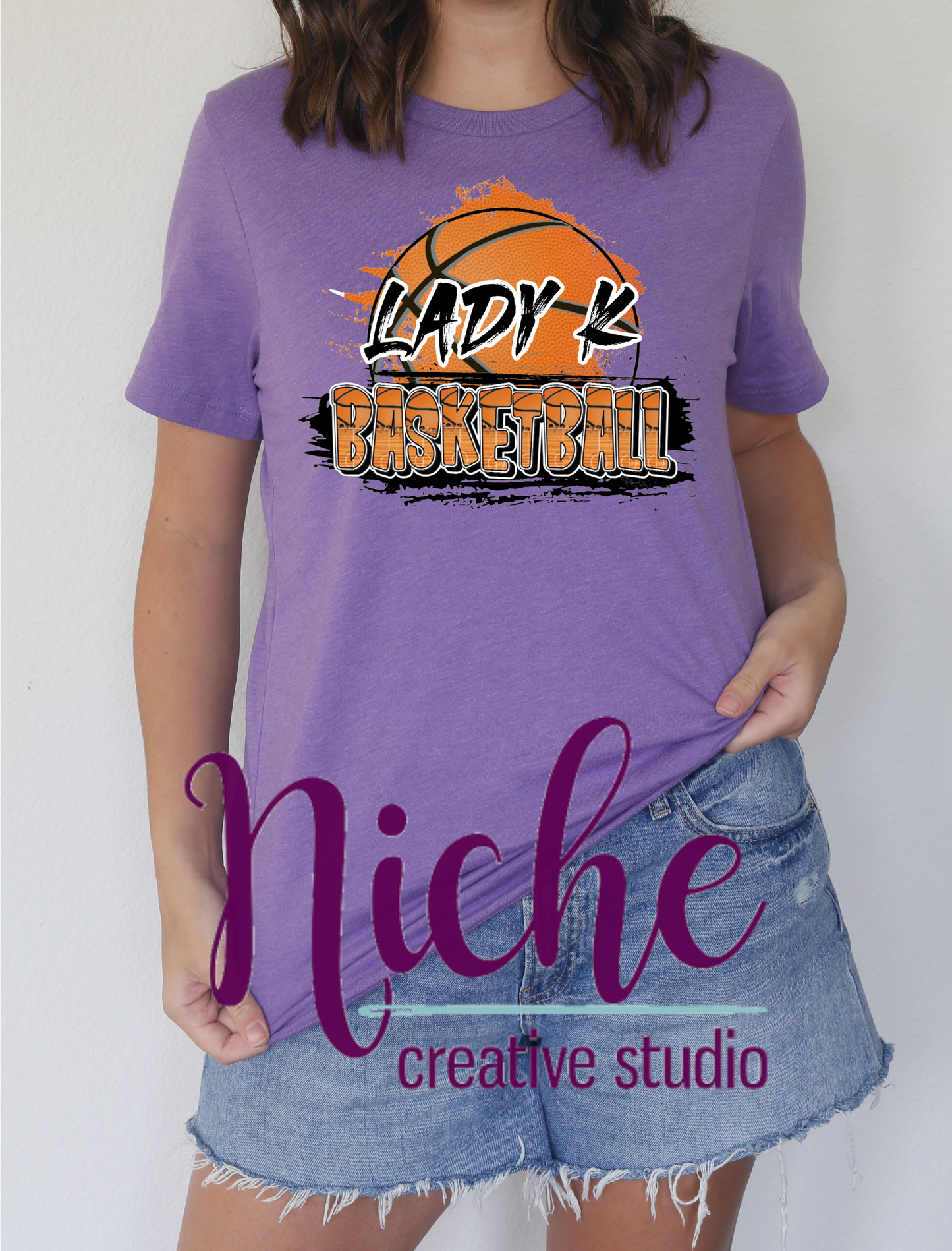 - SOU346 Lady K Basketball Decal