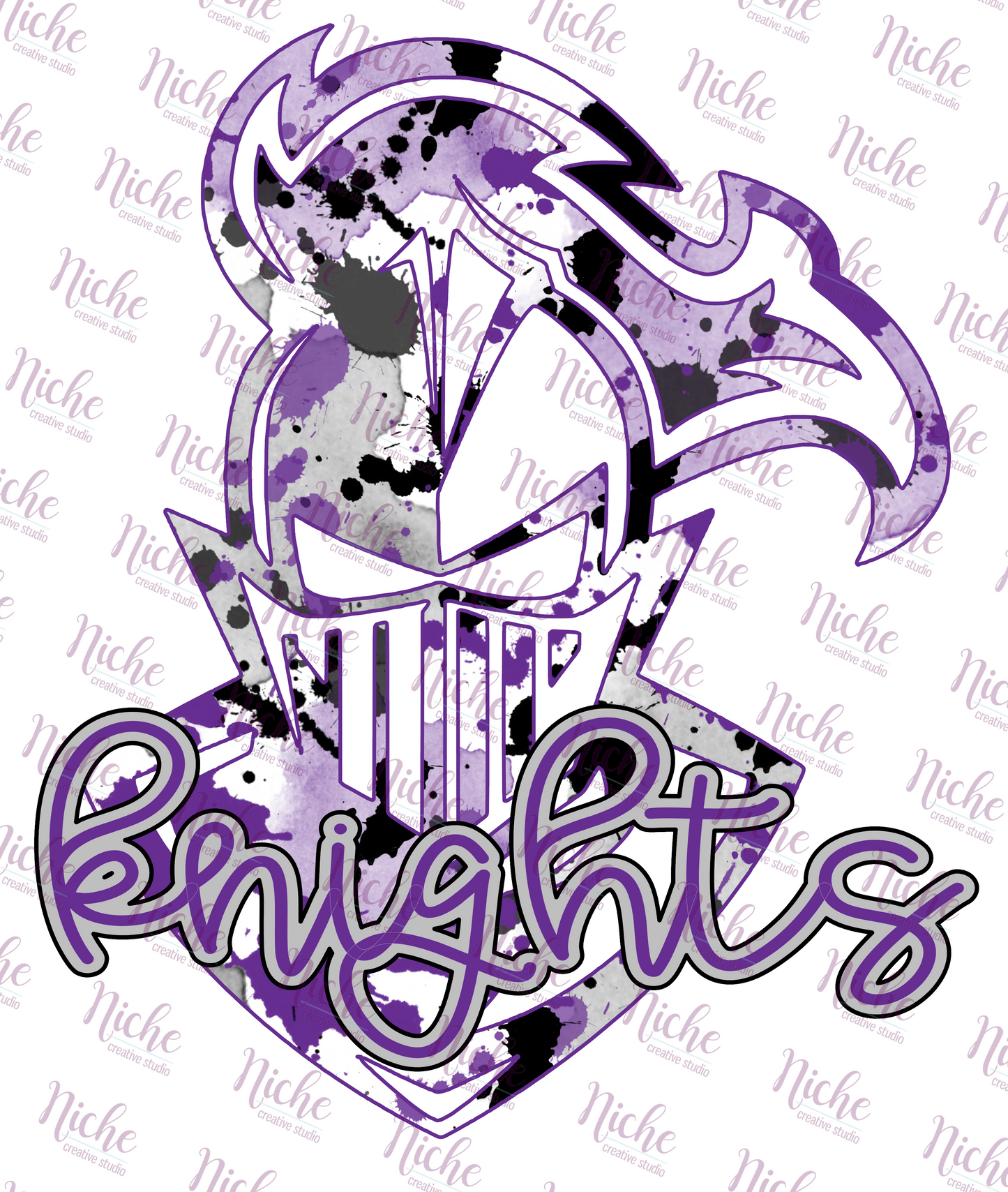 - SOU455 Knights Splatter Decal