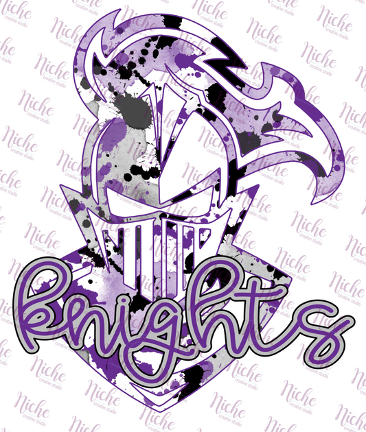 - SOU455 Knights Splatter Decal