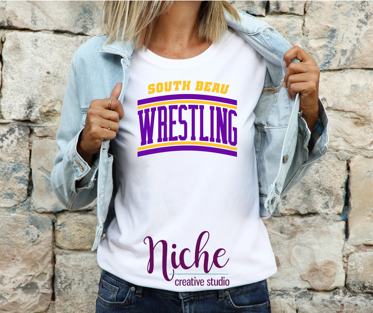 -SOU931 South Beau Wrestling2 Decal