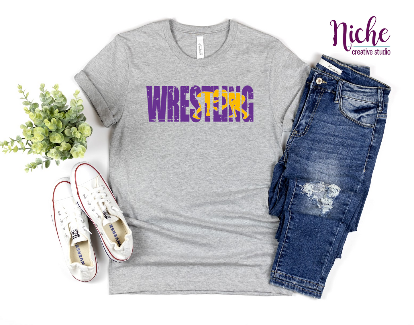 -SOU933 Wrestling Decal