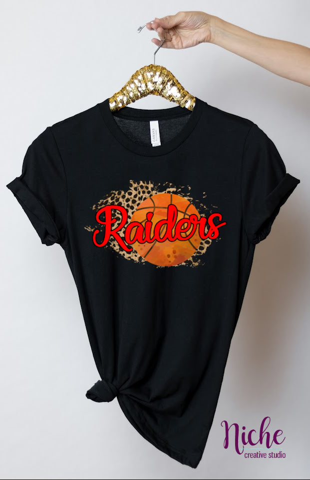 -SPO1570 Raiders Basketball Decal