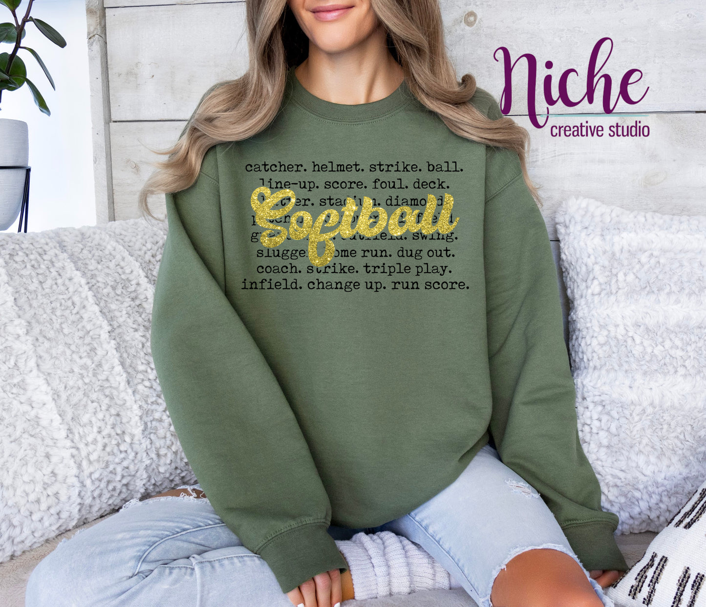 -SPO6019 Softball Decal