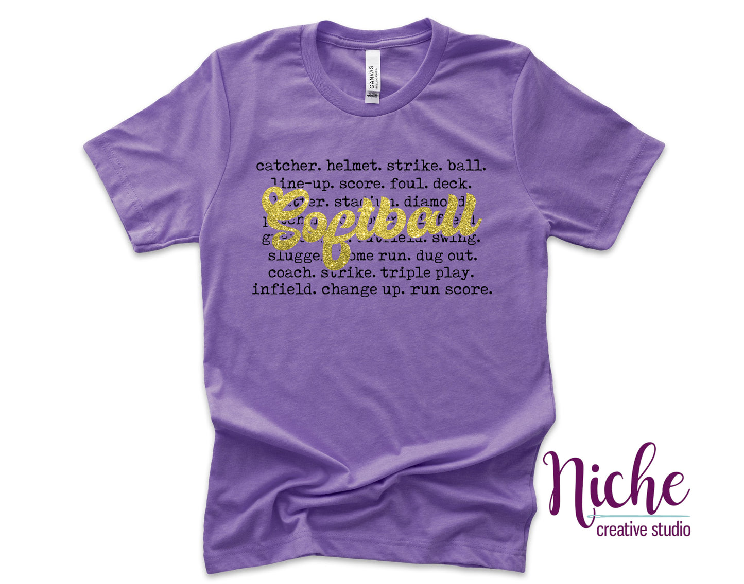 -SPO6019 Softball Decal