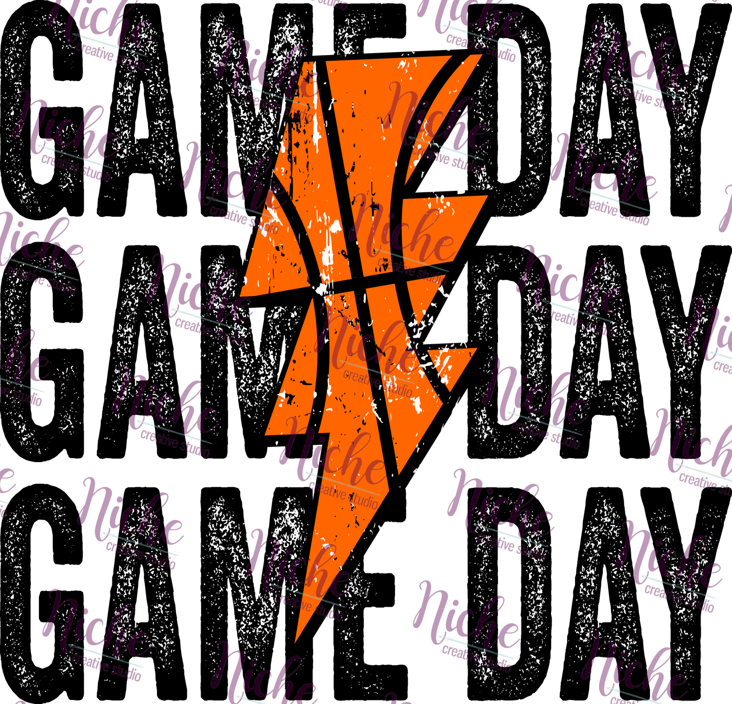 - SPO605 Basketball Game Day Decal