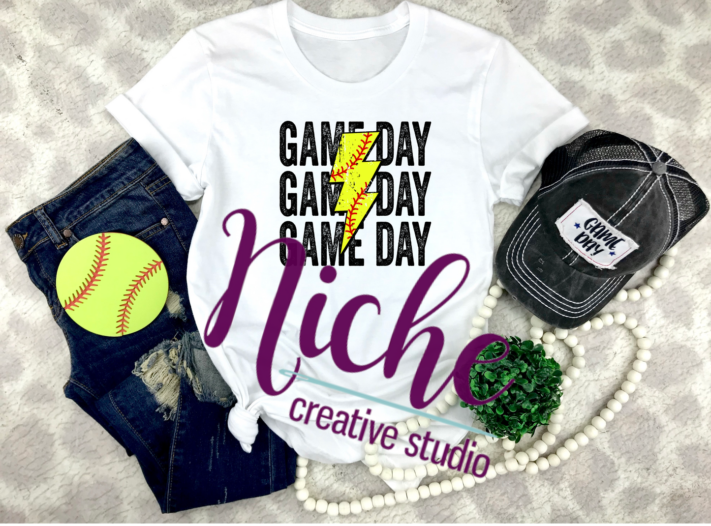 - SPO608 Game Day Softball Decal