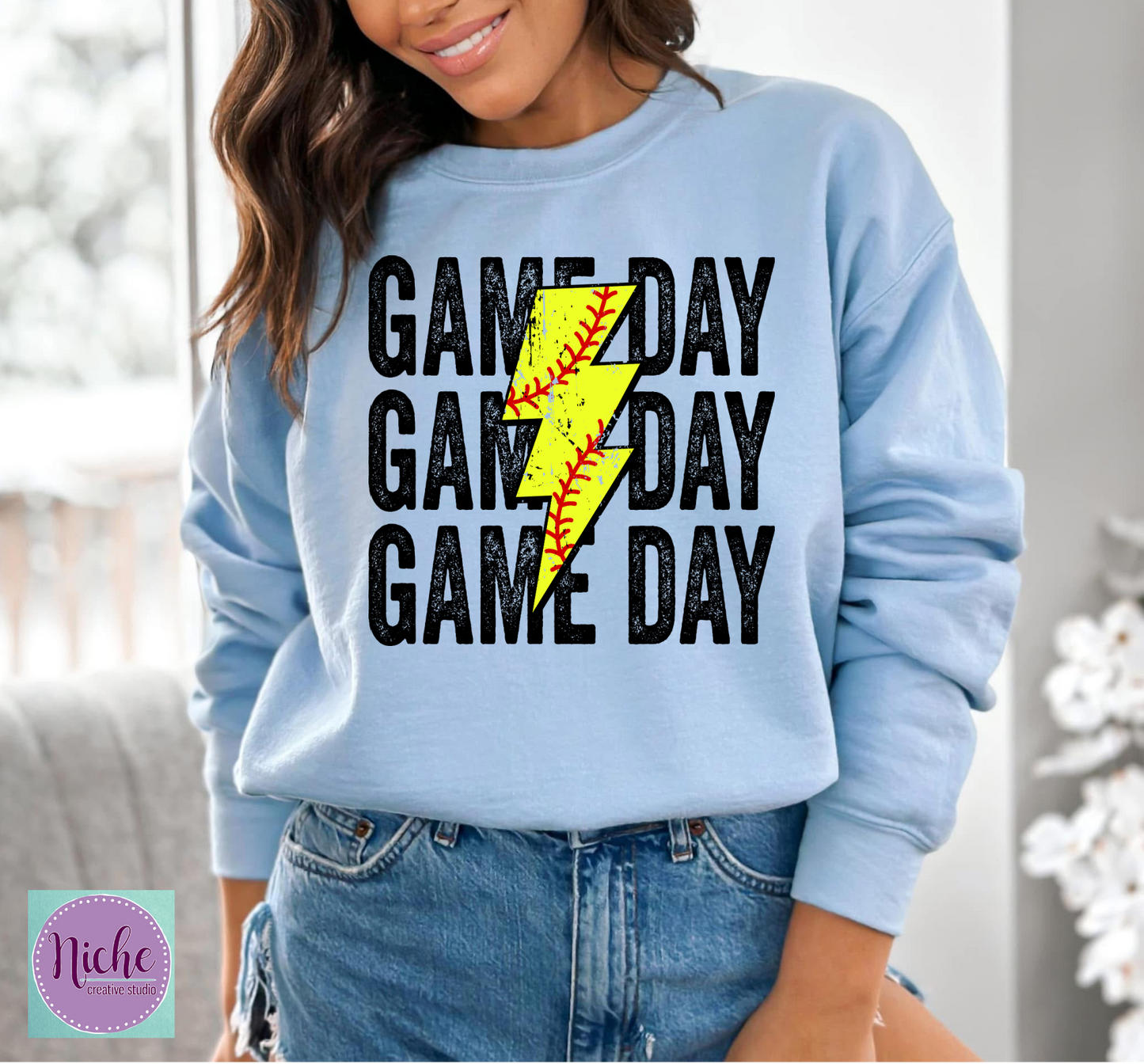 - SPO608 Game Day Softball Decal
